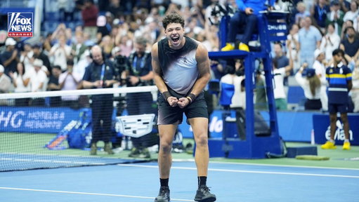 Ben Shelton just delivered the biggest win of his career on the biggest stage.

The American outlasted defending champion Carlos Alcaraz in five sets, finally closing it out in a dramatic final-set tiebreak at 3:33 a.m. ET.

After 4 hours and 28 minutes, Shelton is headed to the U.S. Open semifinals, where Frances Tiafoe is waiting.

The U.S. is one win away from having a chance to end a 23-year men's Grand Slam title drought.