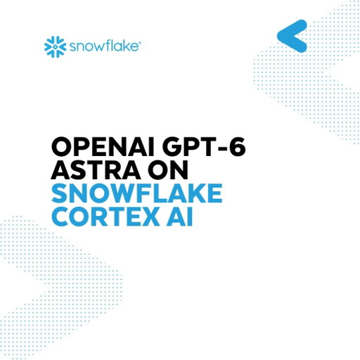 More model choice is coming to Snowflake Cortex AI with @OpenAI GPT-6 Astra.

Now in private preview, GPT-6 Astra brings OpenAI’s latest reasoning and computer-use capabilities to Snowflake. Available across Snowflake CoCo, Snowflake CoWork, Cortex Agents, Cortex AI Functions and Cortex Inference.

Dive in 👉 https://t.co/XPLxKOetUm