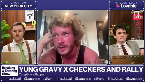 Checkers & Rally’s just dropped a new campaign featuring a song by the one and only Yung Gravy, but did you know Gravy actually started in marketing?

“I was about to graduate from University of Wisconsin and I worked at a startup accelerator, and I was doing branding for a bunch of different technologies from grad students and startups”

“I was doing that with all these brands, but I also was a huge hip hop fan and soul fan and kind of thought, maybe I could brand myself to the world in a cool way.”