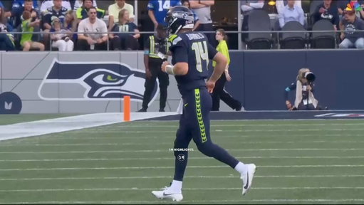 🚨INJURY ALERT: Sam Darnold LIMPS OFF the field after being sacked.  

Something to keep an eye on.  