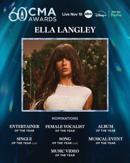 What a massive honor… Thank you @CountryMusic 🤍 