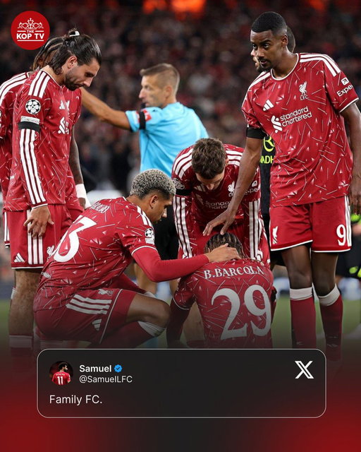 Bradley Barcola was thankfully only dealing with cramp, but the reaction from his team-mates stood out. Plenty of signs of a strong team spirit. ❤️🤝 