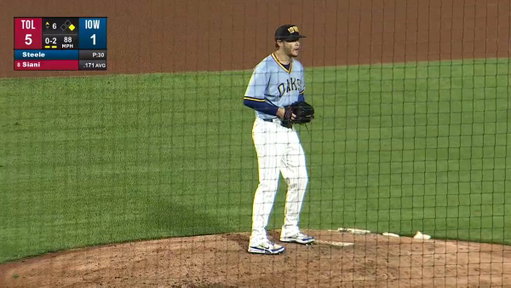 Third K of the day for Steele! 
