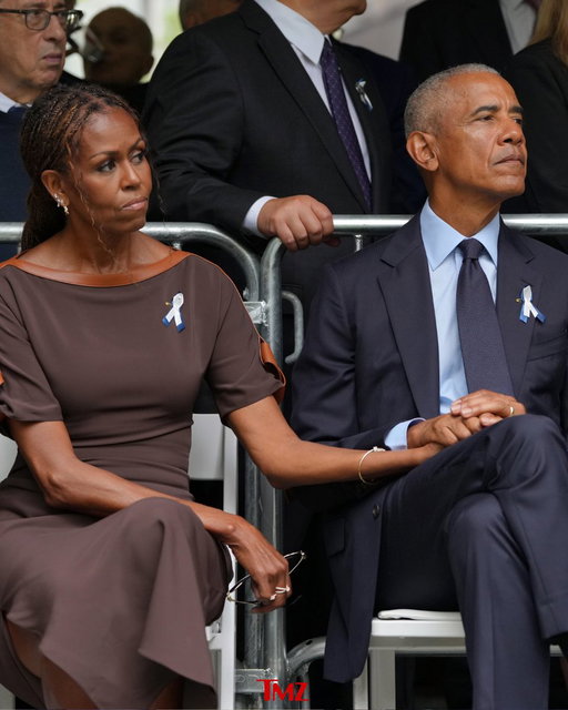 ❤️‍🩹 Former Presidents Barack Obama, Joe Biden, Bill Clinton, and George W. Bush attend a ceremony in New York City, Friday morning, to commemorate the 25th anniversary of the 9/11 attacks. 