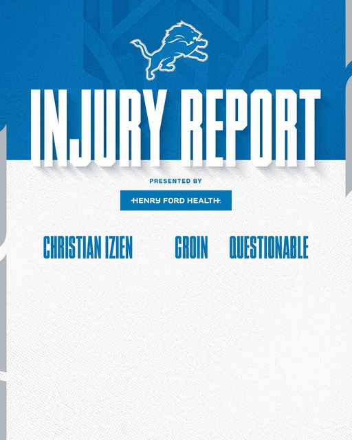#NOvsDET injury report 