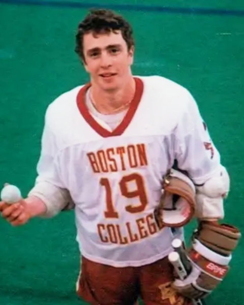 Boston College is wearing its Red Bandanna uniforms tonight in their game vs. Rutgers.

The uniforms honor Eagles alum Welles Crowther, who died on 9/11 saving as many as 18 lives in the South Tower, using a red bandanna to filter smoke. 