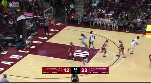 A throwback to the legendary #52 @TyHarris_52 😮‍💨🐔

We’re still trying to figure out how she made this near full-court shot 🤯

@GamecockWBB is back in 5️⃣2️⃣ days‼️ 