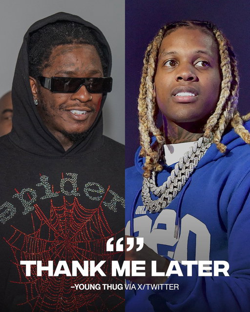 Young Thug reacts to Lil Durk being acquitted of all charges

Thug sent his lawyer Brian Steele to help out with Durk's case 
