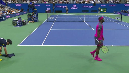 Ben Shelton’s serve is simply OUTRAGEOUS 

He almost took Frances Tiafoe’s FACE OFF 🤯
 