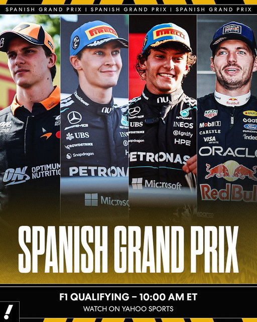Spanish Grand Prix Qualifying is LIVE 🏁

Watch the chase for pole position as the drivers hit the track now on https://t.co/EfTR7IKoZK and the Yahoo Sports App 📺 