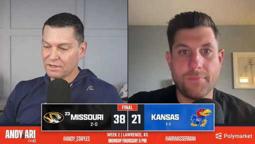Breaking down why Eli Drinkwitz wanted to EMBARRASS Kansas last night:

"If you are a football team in 2026, you do not want to be painted with that brush."

@AndyStaples &amp; @AriWasserman on last night's Missouri-Kansas game here, @MizzouToday: 