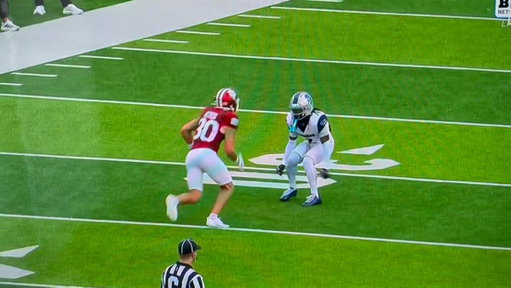 Charlie Becker’s knack for winning 50/50 ball is so impressive. The best contested catch receiver in the country.

The projected first-round pick has a career 78.9% contested catch rate at Indiana. 