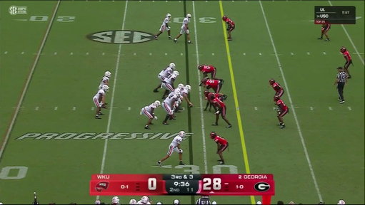 70-yard house call for @SacovieW 

📺: SECNetwork 
