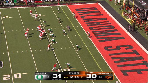 DREW MESTEMAKER GOES ALL OUT FOR THE TOUCHDOWN 