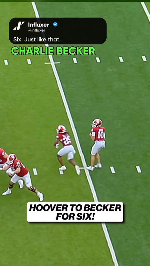 Charlie Becker finishes the touchdown grab against Howard. How do you defend that?

@cbecker_16

Footage: @cfbonfox

#CollegeFootball #CFB #Influxer 