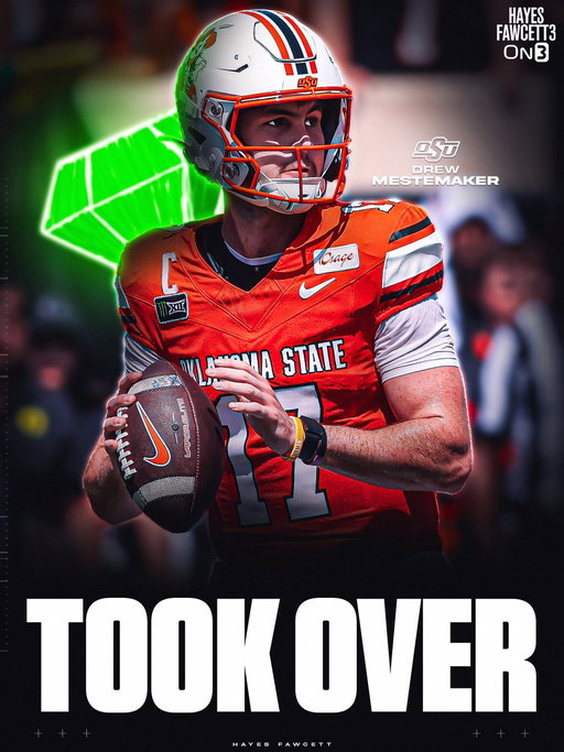 Oklahoma State QB Drew Mestemaker TOOK OVER in its upset win vs. No. 6 Oregon 🤠

• 26/43 Passing
• 426 Total Yards 
• 3 TDs

Statement Made

https://t.co/15DFWGsVuB 