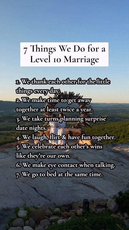 Romance shouldn’t end after “I do” ❤️ Which one matters most in your marriage? 