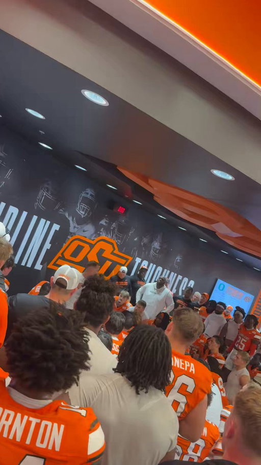 “They are gonna tell you how great you were… the same people that are telling you how shitty you were a week ago.”

Eric Morris kept it a buck with his Oklahoma State squad  