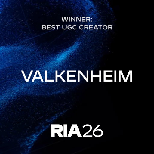 Best UGC Creator: Valkenheim 🏆 