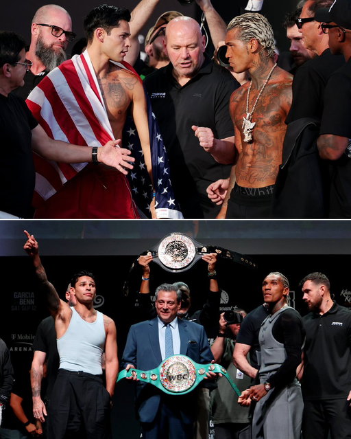 Ryan Garcia stops Conor Benn and retains the WBC welterweight title 😤
Live on DAZNBoxing #GarciaBenn 🥊 