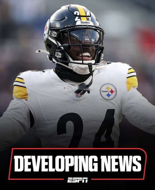 Steelers CB Joey Porter Jr., who has been embroiled in a contract dispute all summer, is unlikely to play Sunday against the Falcons because of a back injury, per @RapSheet and me, and the possibility of a trade remains in play. 