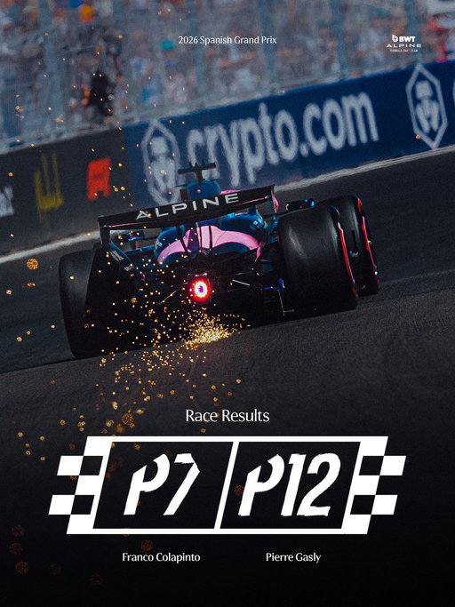 P7 and P12 at the chequered flag in Madrid 🇪🇸 