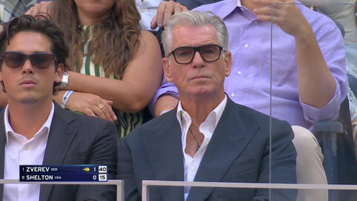 The camera panning from the clock at 0:07 to Pierce Brosnan.

Absolute cinema. 