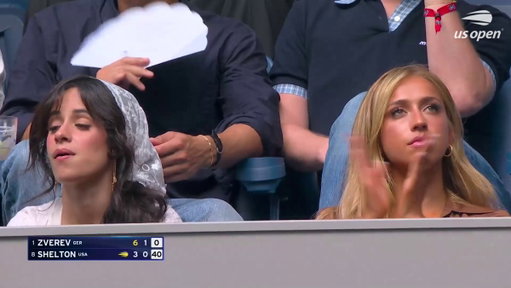 Camila Cabello and Tate McRae stun at the US Open. 