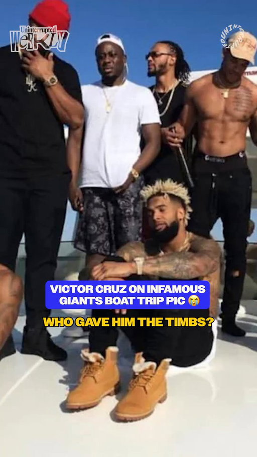 The boat. The Timbs. The photo that broke the internet. 👀 