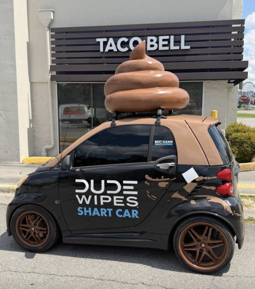 Took the company car to get lunch 