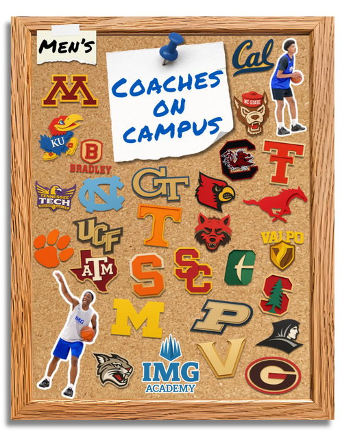 All in a week's work!

Big thanks to all the coaches who showed up on campus during the first week of the recruiting period!! 