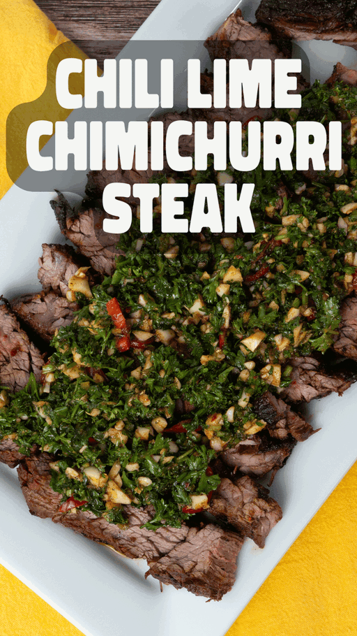 Ready to level up your steak? 🔥🥩

This Chili Lime Chimichurri Steak brings together fresh, zesty chimichurri with the bold kick of Dan-O’s Chili Lime.

Throw that steak on a hot grill, get that beautiful sear, and finish it off with that bright, herby chimichurri.

Flank steak, skirt steak, or whatever cut you’re grilling, this one is bringing serious flavor.

Get the full recipe here: https://bit.ly/4ij2TLc

Yum Yum Get Ya Sum!