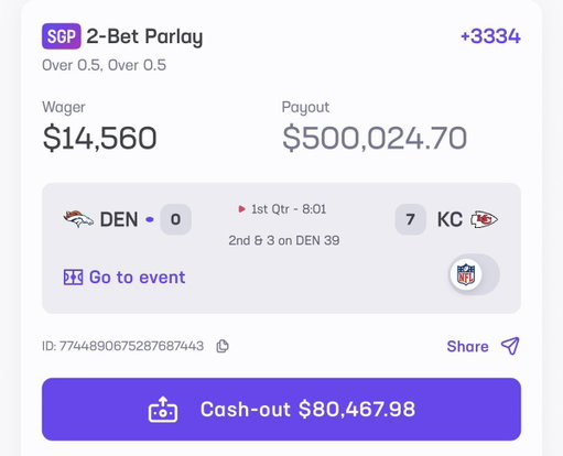 Fck your $80,000 cash out offer 