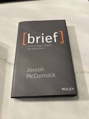 It seems like there's a cosmic struggle that most salespeople have with talking too much. 

You think the interviewer needs to know your entire life story. You think the customer needs every single feature & benefit spelled out

They don't. 

But compression is hard, maybe even the hardest part of effective messaging. It takes a lot of intentionality 

The book Brief by Joseph McCormack was a huge help for me in this area. Highly recommend to all salespeople or anyone trying to influence others