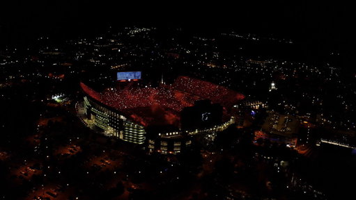 Nothing like Jordan-Hare at night 🦅 