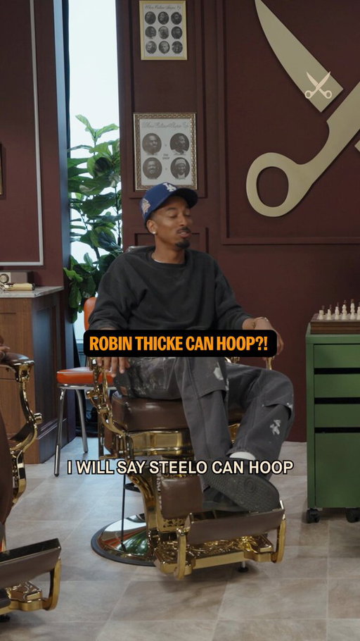 .@robinthicke being a hooper was not on our 2026 Bingo card. 🤣 