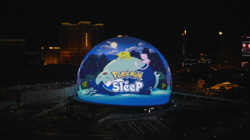 Is that a gigantic Poké Ball under the Las Vegas night...?!
Pokémon Sleep has arrived on the Exosphere of Sphere 🎉

Join Mew on a journey through the world of Pokémon Sleep in this special video!

#PokemonSleep #spherevegas 