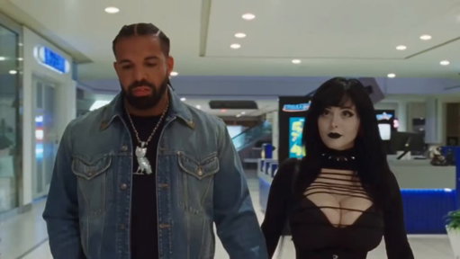 Drake turns into an emo goth for the “Princess” music video with Pinkchyu 