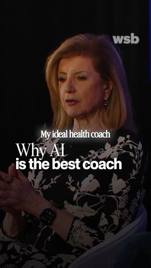 What if getting back on track felt as straightforward as following a GPS?

For Arianna Huffington (@ariannahuff), that’s the idea behind her ideal health coach: miss a turn, adjust the route and keep moving without judgment.

The Thrive Global founder and CEO sees an opportunity for AI to bring that approach to everyday well-being through personalized coaching.

Her perspective connects AI to a familiar challenge: following through on healthier habits when life doesn’t go according to plan.