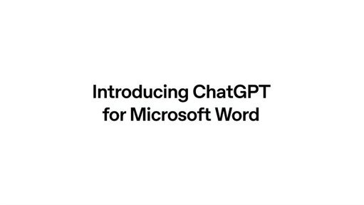 Procrastination has met its match. ChatGPT is now in Word.

You can add ChatGPT to Microsoft Word to turn rough notes into first drafts, untangle tricky paragraphs, proofread, and get suggested edits—all without leaving your document.

It can even spot formatting issues. Which means a few less things to fix later 🔍