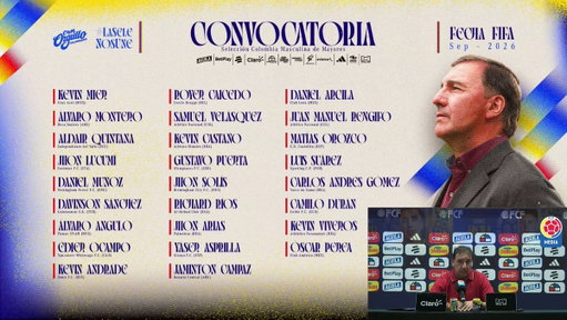🎥"Hay que darle rodaje a los jugadores, hay jugadores que tienen mucho talento" Néstor Lorenzo, DT Selección Colombia  👔🎙️⚽

#ConOrgulloColombiano🇨🇴
En vivo, aquí: https://youtube.com/live/39-YjYlsg5w 