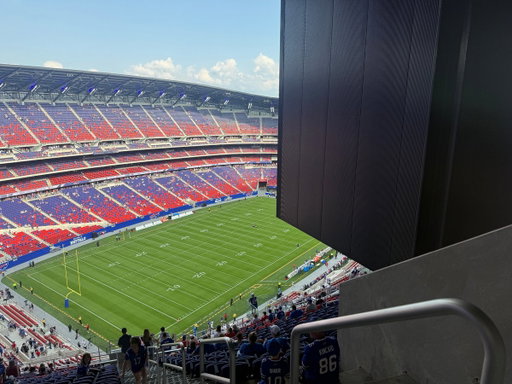 POV: You bought tickets to listen to the first game at BUF new stadium 