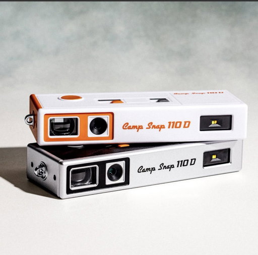 NEW: Camp Snap just launched the 110D, a digital camera retro twist. 📸

It looks like a classic 110 film camera, but it’s fully digital with:

• No screen, so you actually have to wait to see your photos
• 5 built-in filters
• 8MP photos + USB-C transfer
• Up to 500 photos per charge

Basically, it gives you the fun of shooting film without the film, developing, or waiting weeks for your photos.