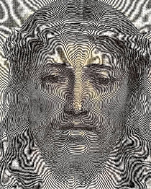 Claude Mellan's "Face of Christ" was created with a single line

Using a single continuous line that spiraled from the top of Christ’s nose and expanded outwards Claude Mellan was able to create the ‘Face of Christ’,

📸:getty 