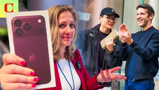 Meet the crew who camped out overnight for the iPhone 18 Pro — and the surprise guest who showed up to greet them: Apple's John Ternus. 