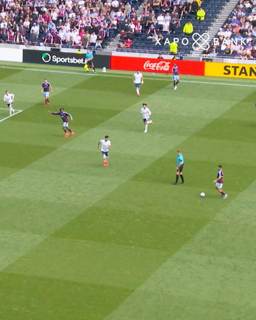 Very much in your head 🥭

Johan Manzambi's first goal for Aston Villa 😆 
