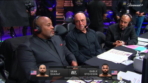 Daniel Cormier commented on Gable Steveson leaving the Octagon before the hand raise:

"You let that man get his hand raised, and you stand there no matter how you feel... You cannot be a great winner, but then an ungrateful loser."

📺 @paramountplus 