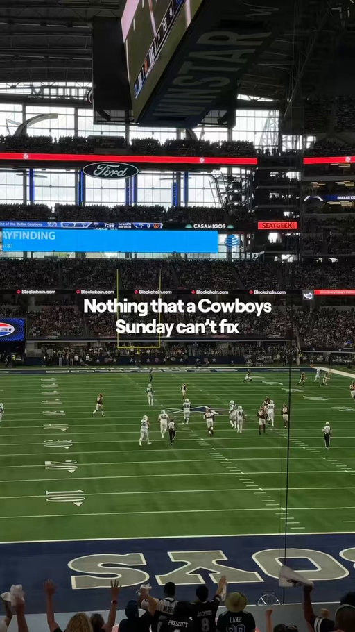 It’s good to have you home, @dallascowboys 💙

#DallasCowboys #SundayFootball #Gameday #Cowboys #NFL 