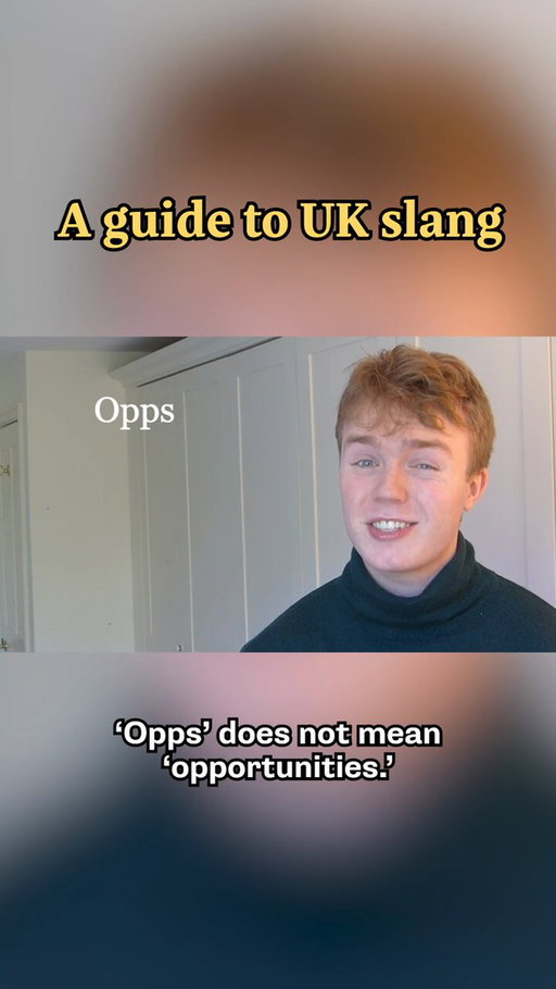 A guide to UK Slang. 