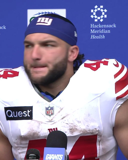 Cam Skattebo made these comments about Aaron Donald last week:

"If it is his first game, he's got to be ready for it, just like we do. I'm excited to play against him...if I have to meet him in the hole on 3rd and 1, so be it. I gotta get one yard."
